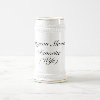 Chope À Bière Favorite du maître de donjon (femme)