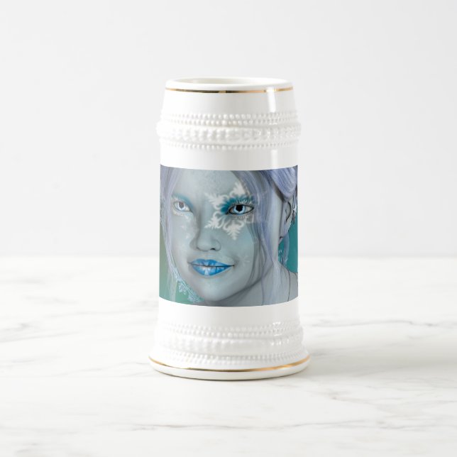 Chope À Bière Fée de neige fantastique (Centre)