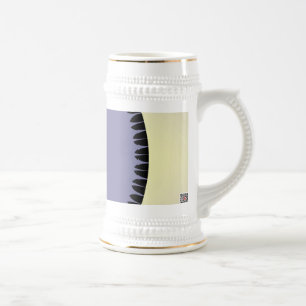 Chope À Bière Feuille violette