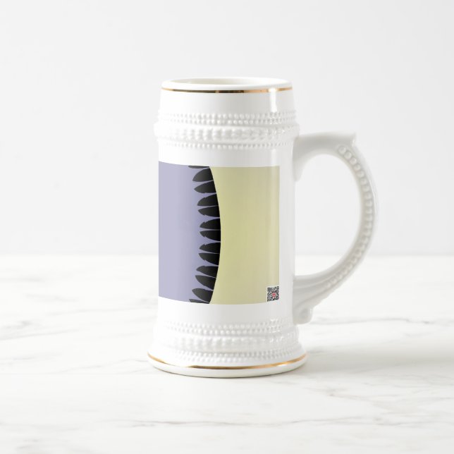 Chope À Bière Feuille violette (Droite)