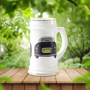 Chope À Bière Figaro Monogramme Noir Figaro Car Bière Stein