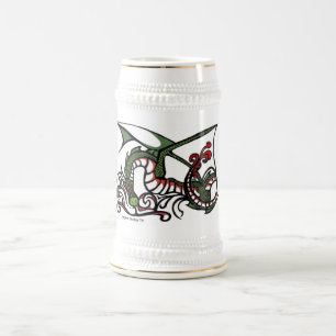Chope À Bière Fumée Stein de dragon