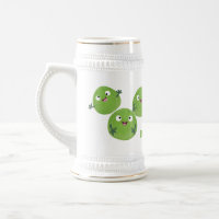 Funny Brussels sprouts légumes caricature