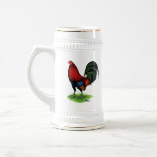 Chope À Bière Gamecock : Rouge foncé