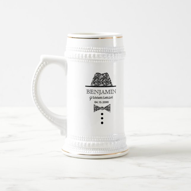 Chope À Bière Garçon d'honneur de mariage (Gauche)
