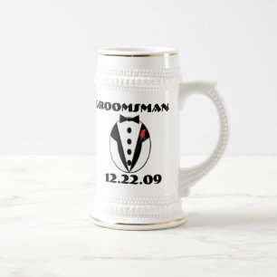 Chope À Bière Garçon d'honneur Stein -