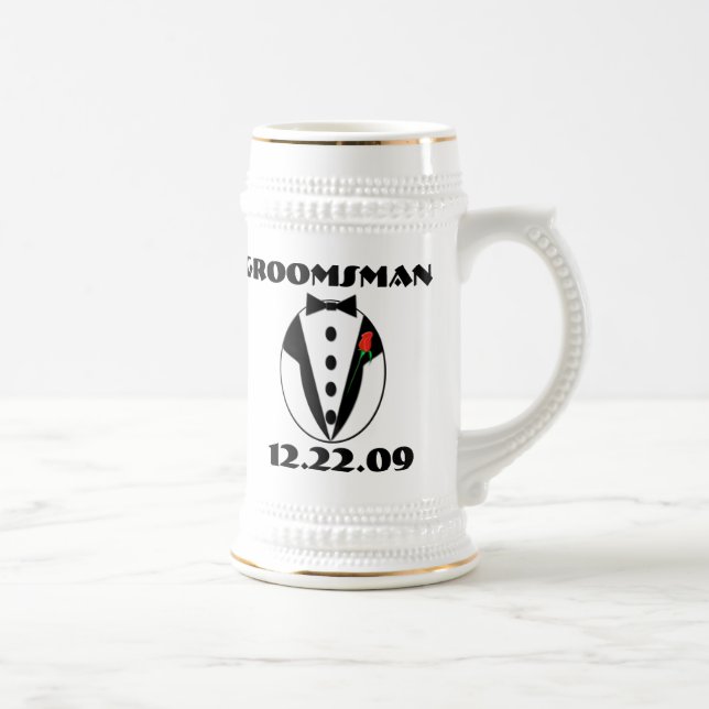Chope À Bière Garçon d'honneur Stein - (Droite)