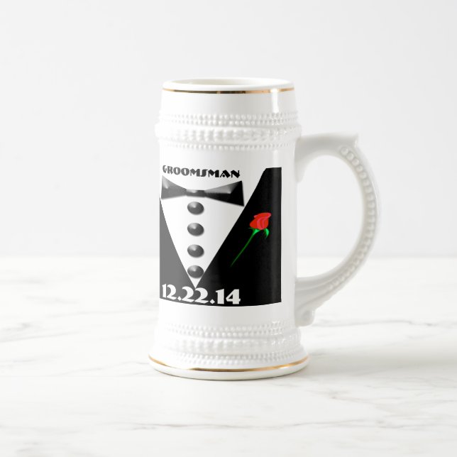 Chope À Bière Garçon d'honneur Stein - (Droite)