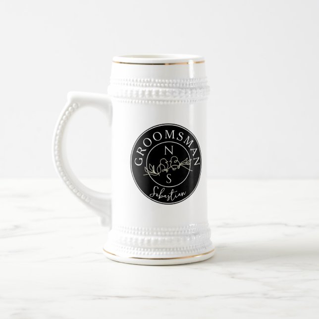 Chope À Bière Garçons d'honneur personnalisés (Gauche)