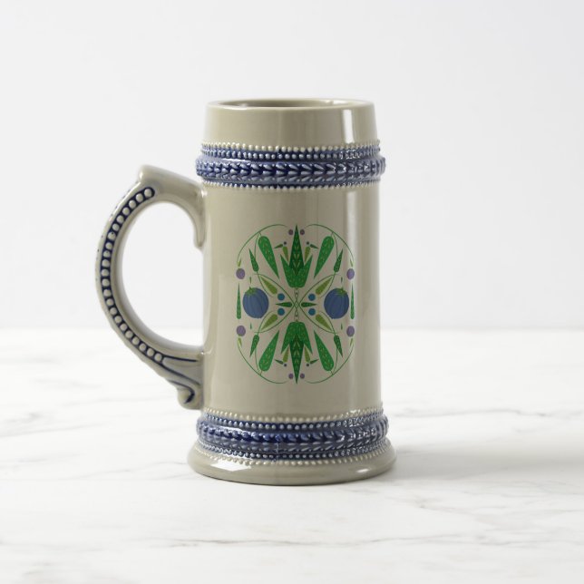 Chope À Bière Gardien De La Stein Des Blueberries (Gauche)