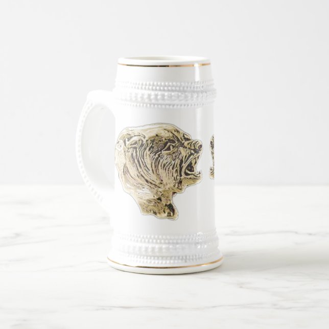Chope À Bière Golden Bears Stein (Devant gauche)