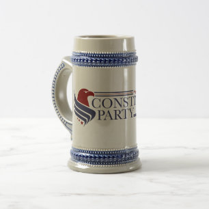 Chope À Bière Grand mug, de style colonial, Parti constitutionne