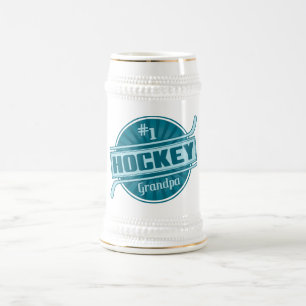 Chope À Bière Grand-papa de l'hockey #1