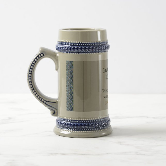 Chope À Bière Gratitude demeure : Grâce dans chaque fuseau horai (Gauche)