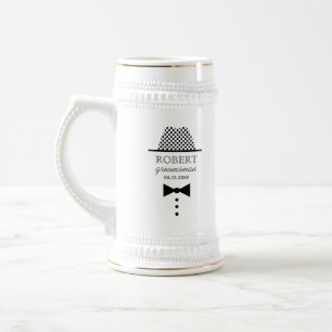 Chope À Bière Groomsman de mariage