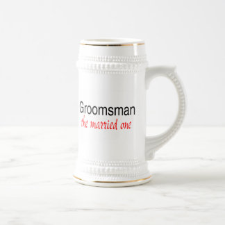 Chope À Bière Groomsman (marié)