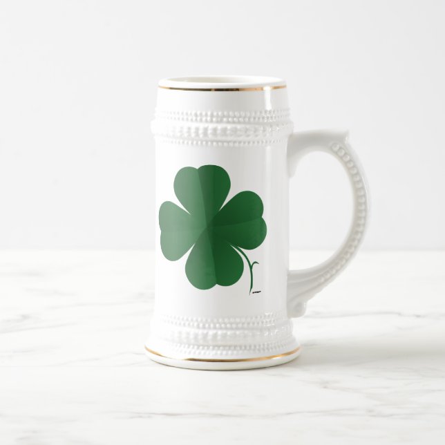 Chope À Bière Gros quatre feuilles (Droite)