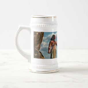 Chope À Bière Guerrier de faucon