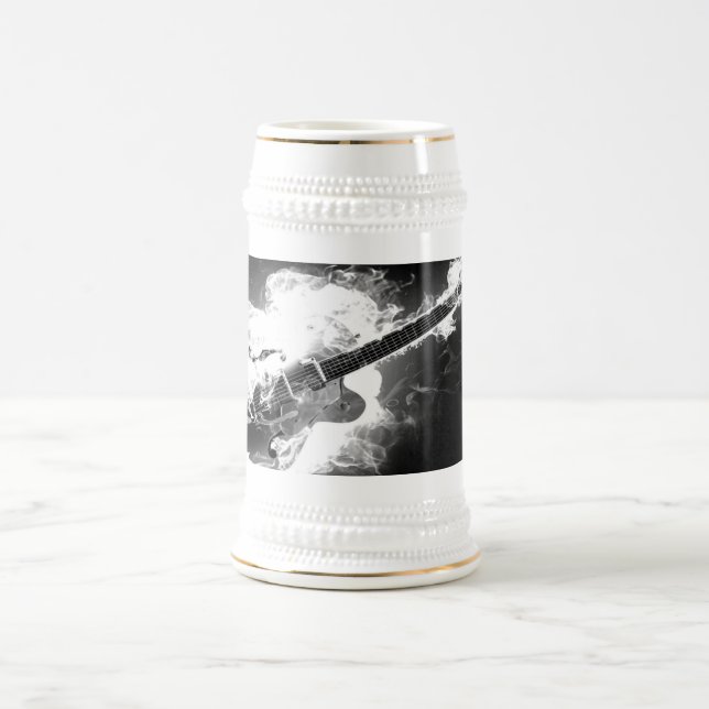 Chope À Bière Guitare sur le feu Stein (Centre)
