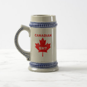 Chope À Bière Hein canadien ? Feuille d'érable