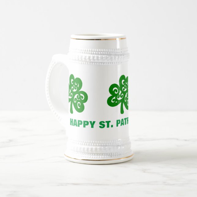 CHOPE À BIÈRE HEUREUX ST. JOUR DE PATRICK (Devant gauche)