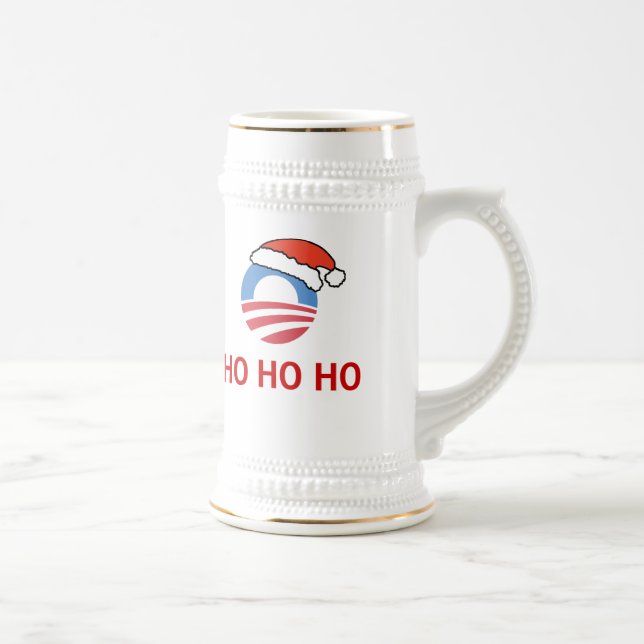 Chope À Bière Ho Ho Ho Obama Stein (Droite)