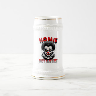 Chope À Bière Homie Clown - 22 oz Stein