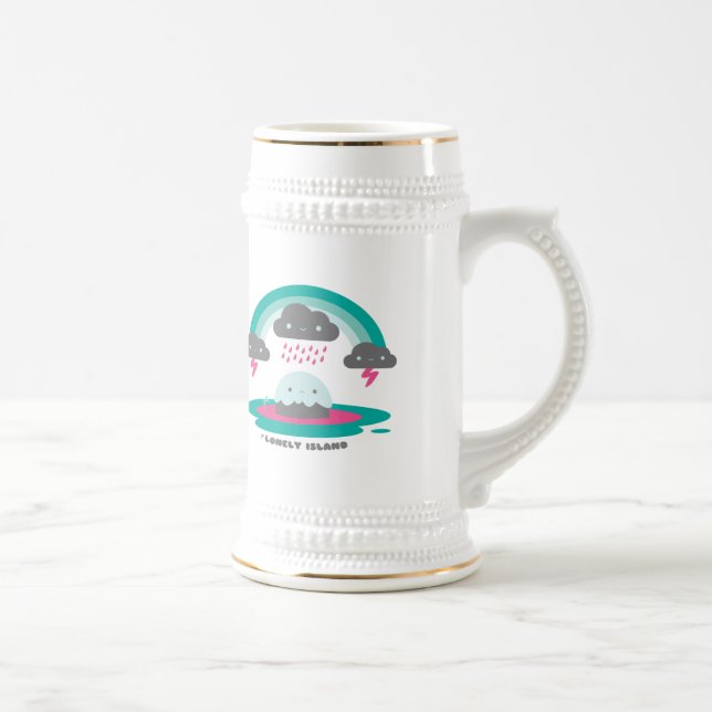 Chope À Bière Île triste 2 (Droite)