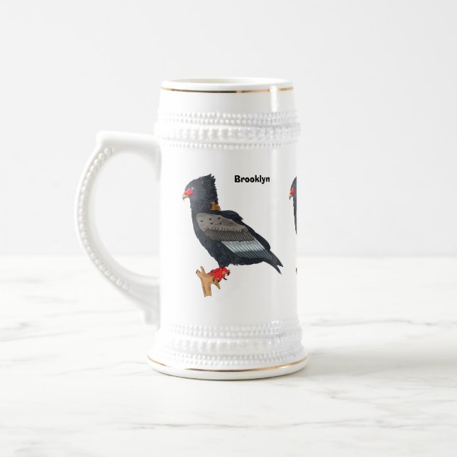 Chope À Bière Illustration Bateleur Eagle (Gauche)