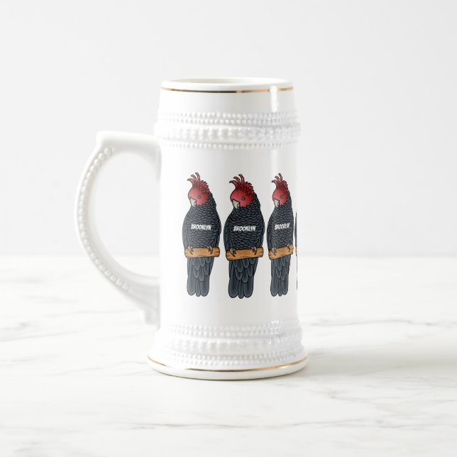 Chope À Bière Illustration de dessin animé de coqs de gangs de g (Gauche)