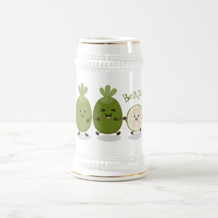 Chope À Bière Illustration de mignonne guava feijoa