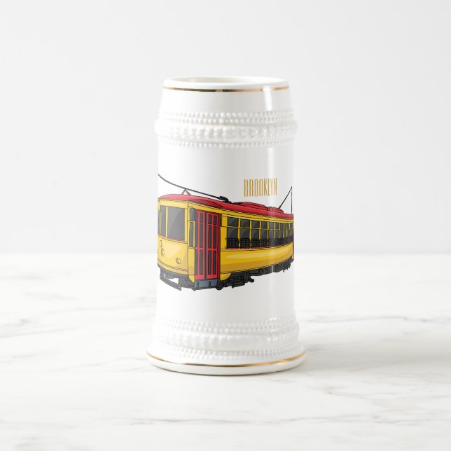 Chope À Bière Illustration du chariot Mata (Centre)