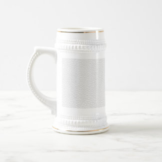 Chope À Bière Image du cuir blanc