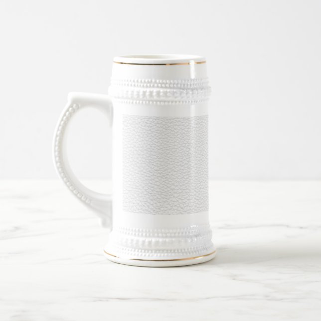 Chope À Bière Image du cuir blanc (Gauche)