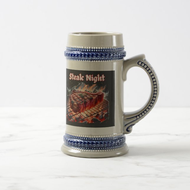 Chope À Bière Inviter les meilleurs amis pour un barbecue (Droite)