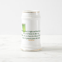 Irlandais buvant disant 2 - Stein/tasse