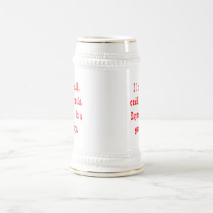 Chope À Bière J'adore les petits animaux câlins dans une bonne s