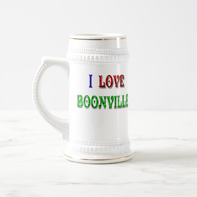 Chope À Bière J'aime la Boonville-Tasse (Gauche)
