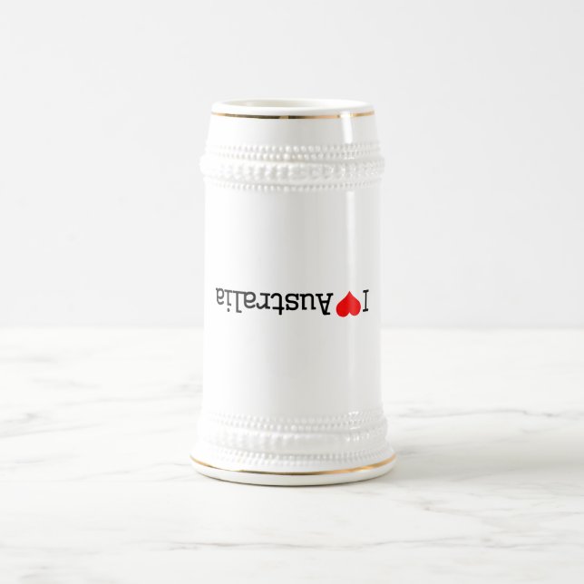 Chope À Bière J'aime l'Australie (Centre)