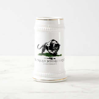 Chope À Bière Je vais marcher là où je vous prie