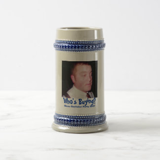 Chope À Bière Jeff Olson épousant Stein