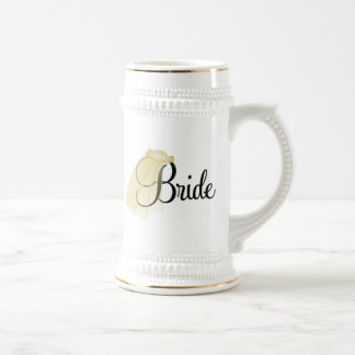 Chope À Bière Jeune mariée