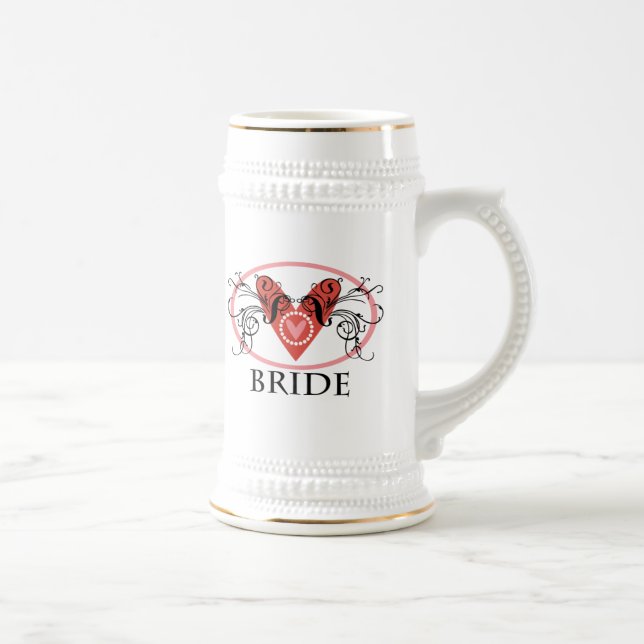 Chope À Bière Jeune mariée de fantaisie (Droite)