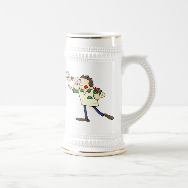 Chope À Bière Joueur de dards (Droite)