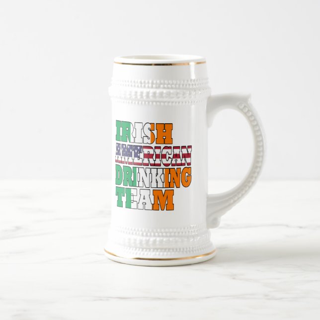 Chope À Bière Jour de la Saint Patrick irlandais américain (Droite)