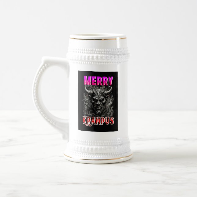 Chope À Bière Joyeux Krampus (Gauche)