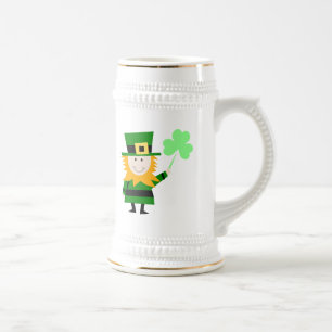 Chope À Bière Joyeux Petit Leprechaun Bière Stein