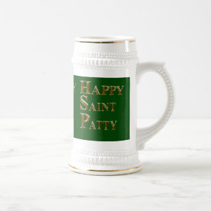 Chope À Bière Joyeux Saint-Patrick