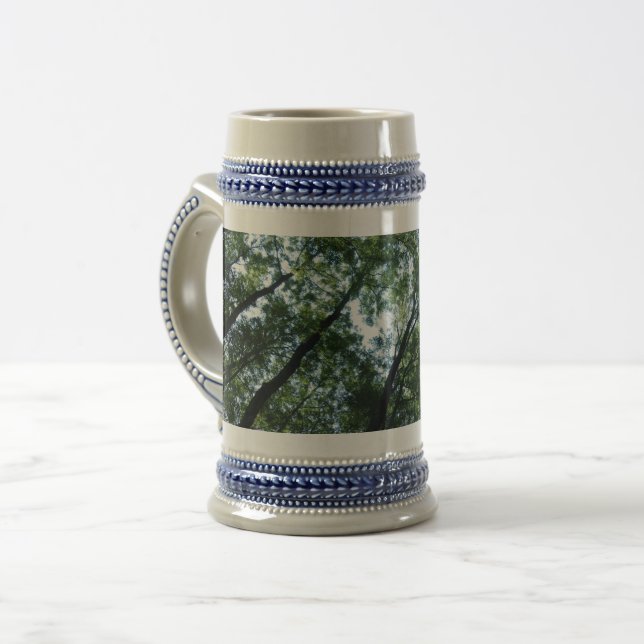 Chope À Bière Jungle Grey /Blue 22 oz Stein (Devant gauche)
