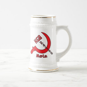 Chope À Bière KGB Stein de emballage - Robert - customisés